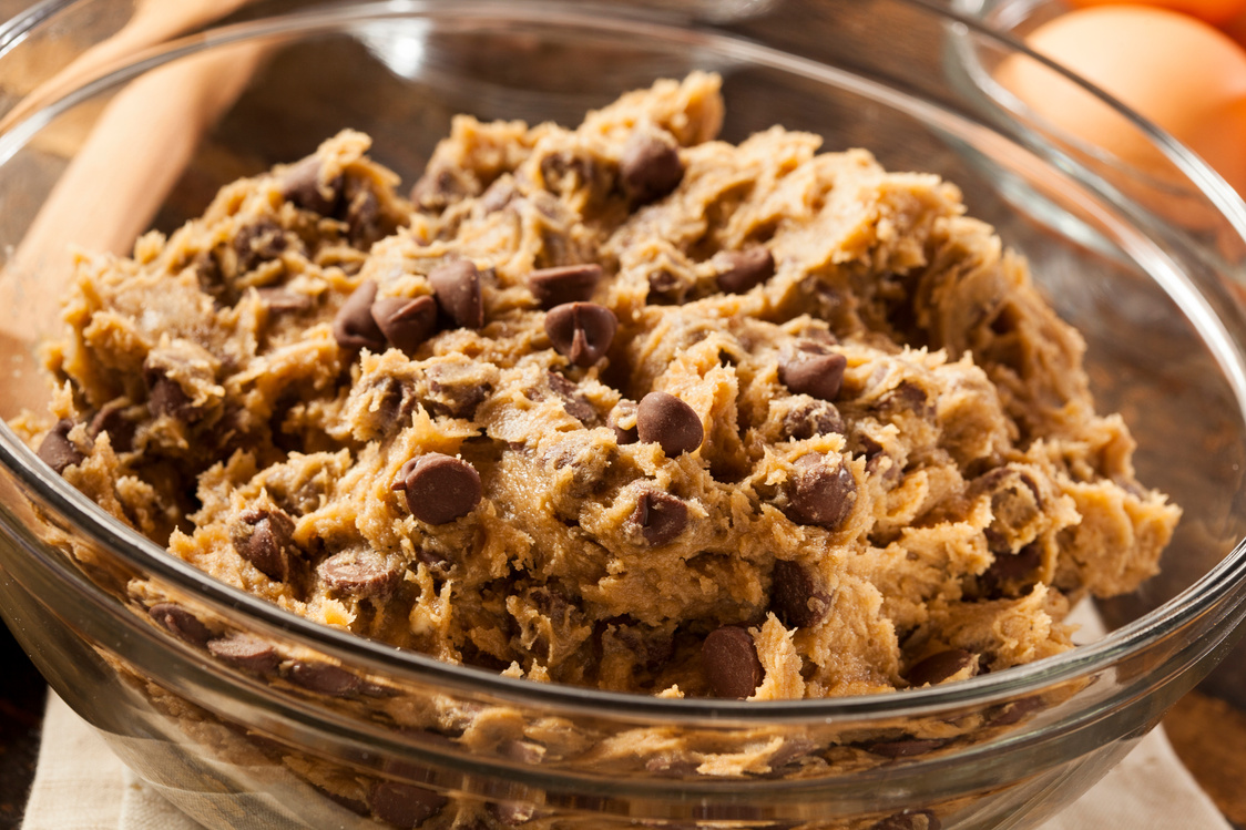 Homemade Chocolate Chip Cookie Dough